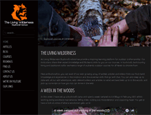 Tablet Screenshot of bushcraft.ie